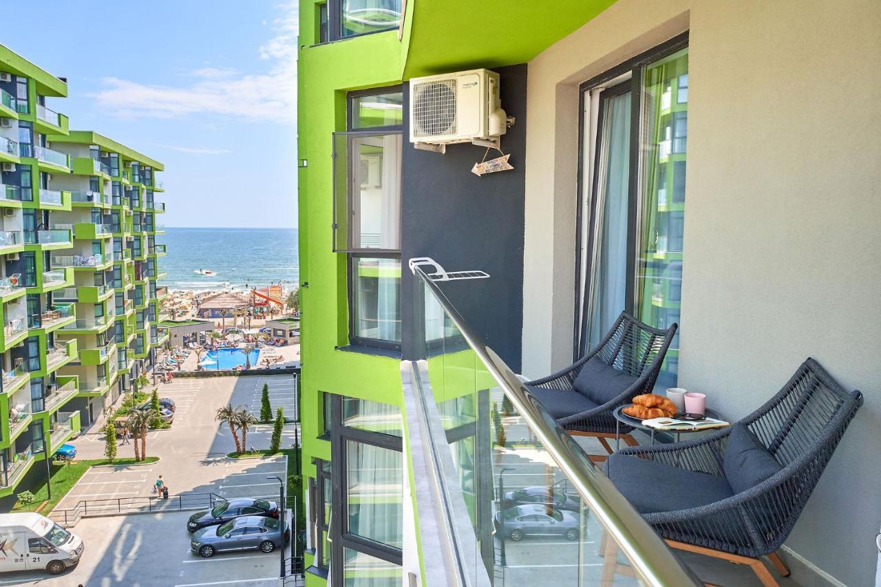Black Sea Estate apartment Spa n Pool ALEZZI Beach Resort Năvodari Exterior foto