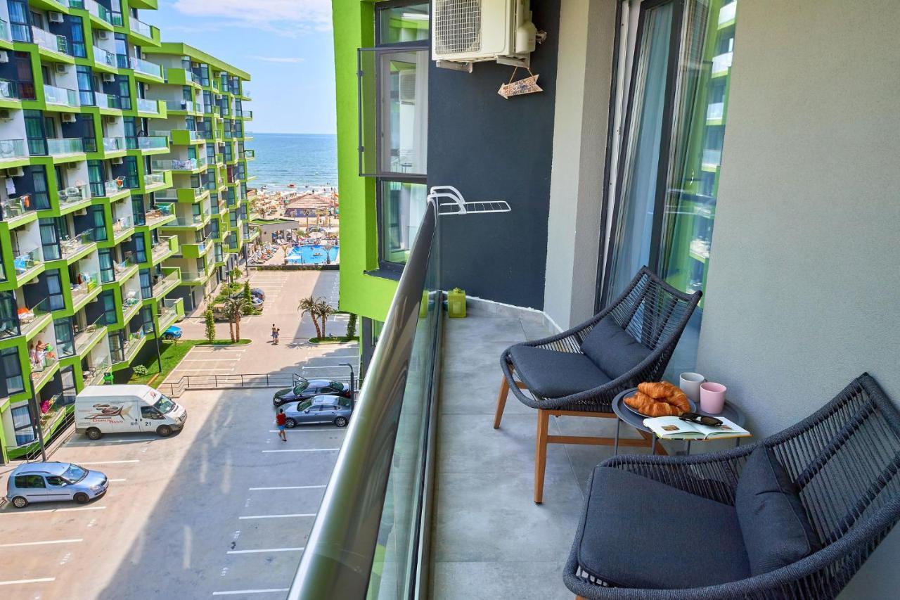 Black Sea Estate apartment Spa n Pool ALEZZI Beach Resort Năvodari Exterior foto